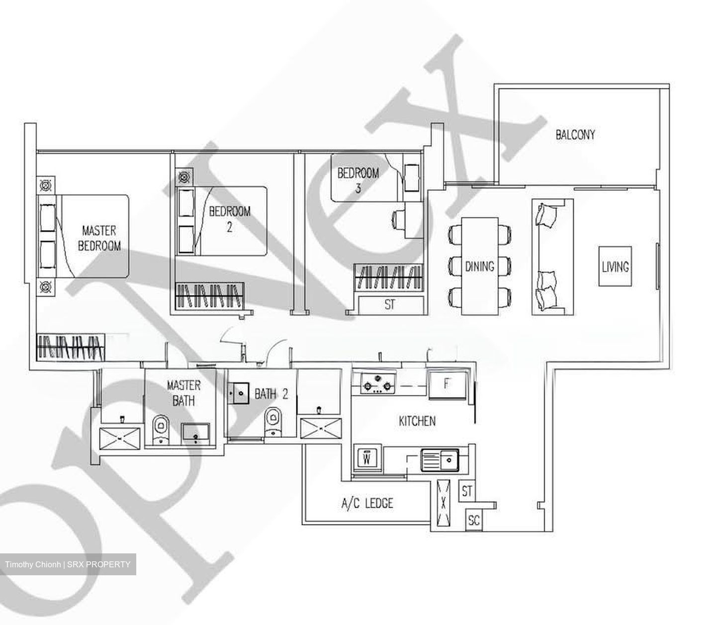 Twin Waterfalls (D19), Condominium #600323581